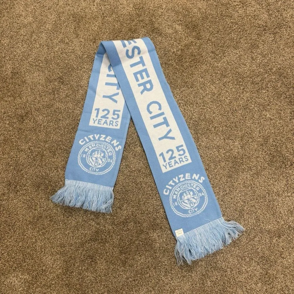 Manchester City Cityzens 125 Years Hospitality Pack Supporter Scarf MCFC